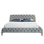 Polsterbett Textil Grau 1