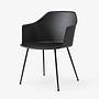 Rely Armchair with Armrests Black 0
