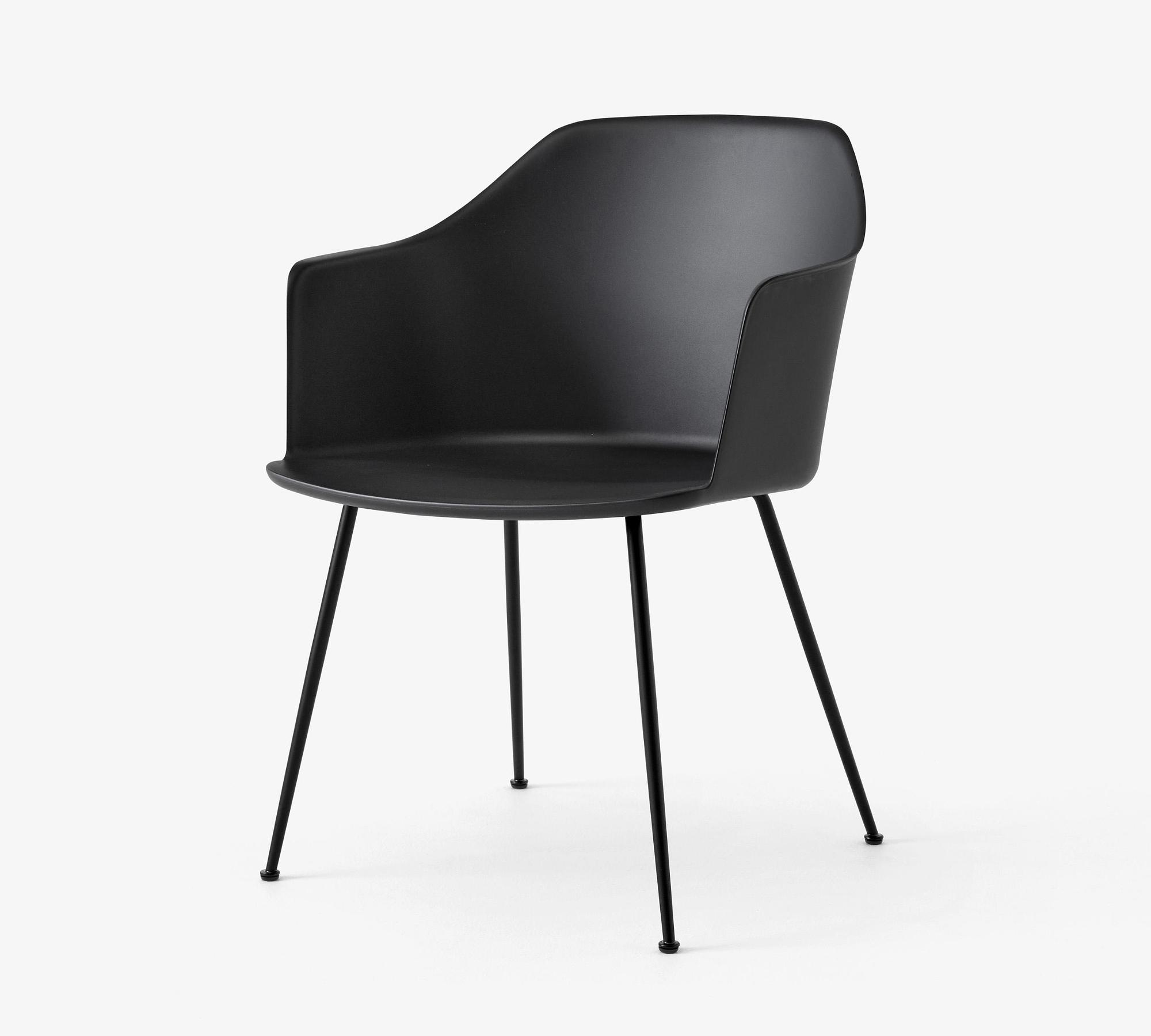 Rely Armchair with Armrests Black 0