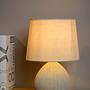 Ramzi Table Lamp Ceramic Grey 2