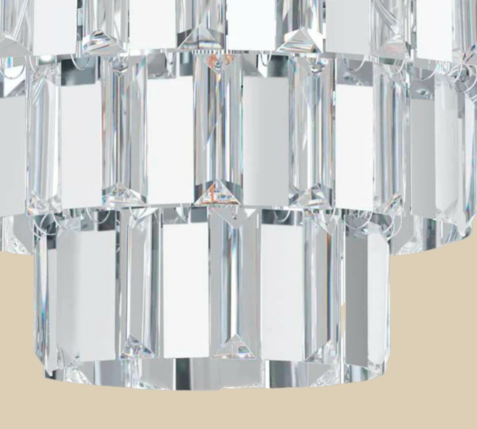 Pendelleuchte Kristallglas  1