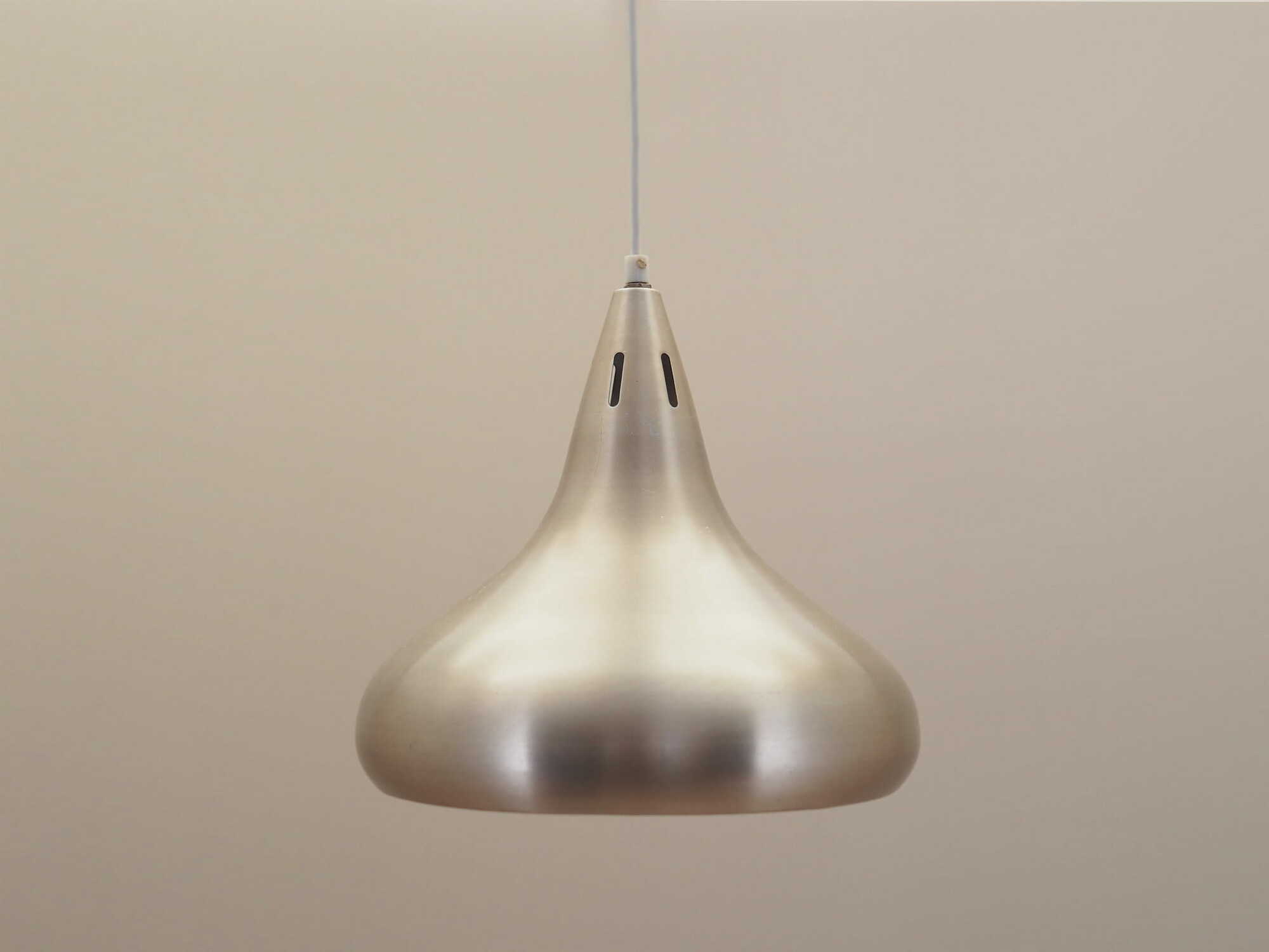 Pendant lamp Metal Grey 1970s 1