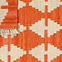 Kilim Gashgai Teppich Orange 4