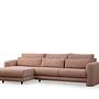 Lily Ecksofa Links Rosa 4