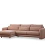 Lily Ecksofa Links Rosa 4
