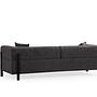 Gio 3-Sitzer Sofa Schwarzgrau 6