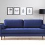 Rome Sofa Navy Blue 1