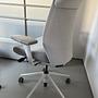 Bürodrehstuhl Aluminium Stoff Grau 0