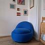 Babette Sessel Blau 0