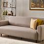 Noya Sofa 3-Sitzer Creme 1