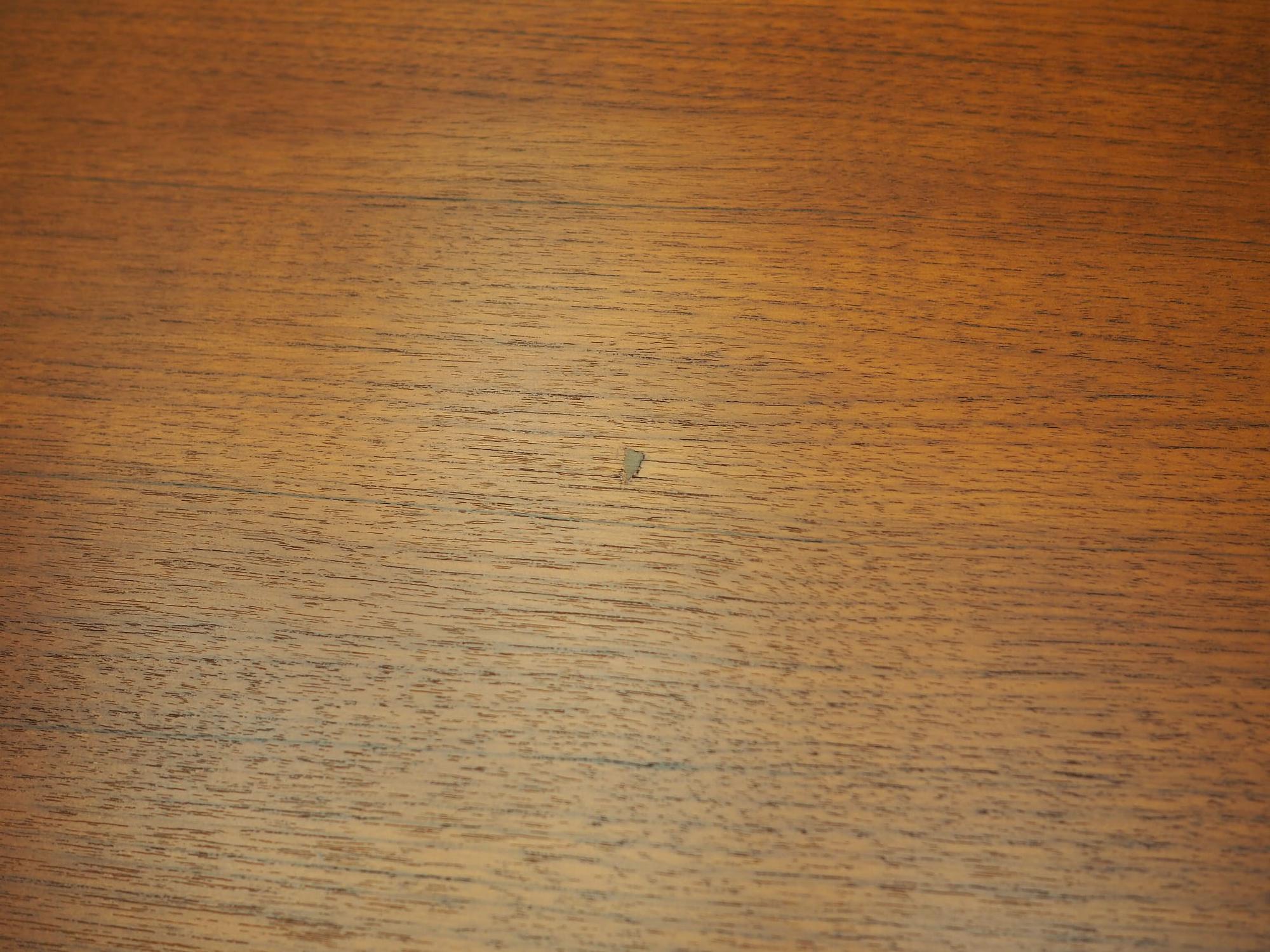 Dining table Teak wood 1970s 120cm 5
