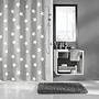 Duschvorhang Nova Polyester Platin 240 x 180 cm 2