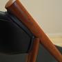 Dining chair Teak wood 1970s 11