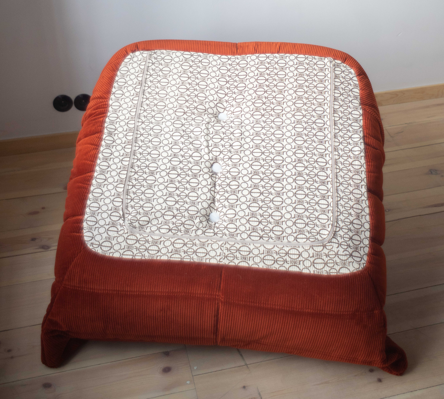 Togo Lounge Set 3-pc. Cord Orange 3