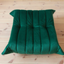 Togo Ottoman Emerald Green Velvet 2