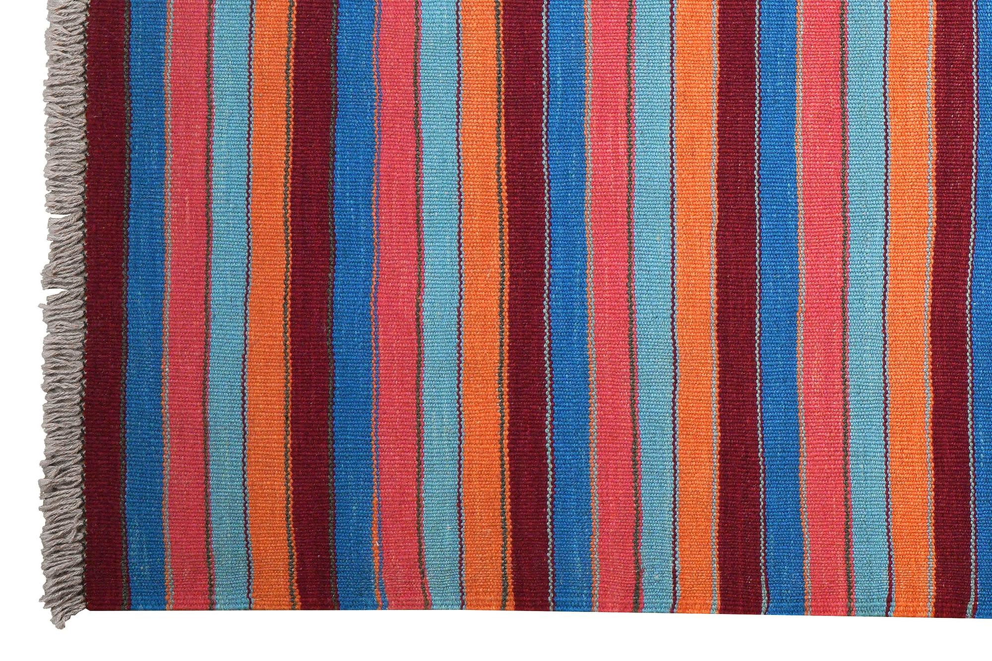 Tappeto Kilim Gashgai Lana Multicolore 1