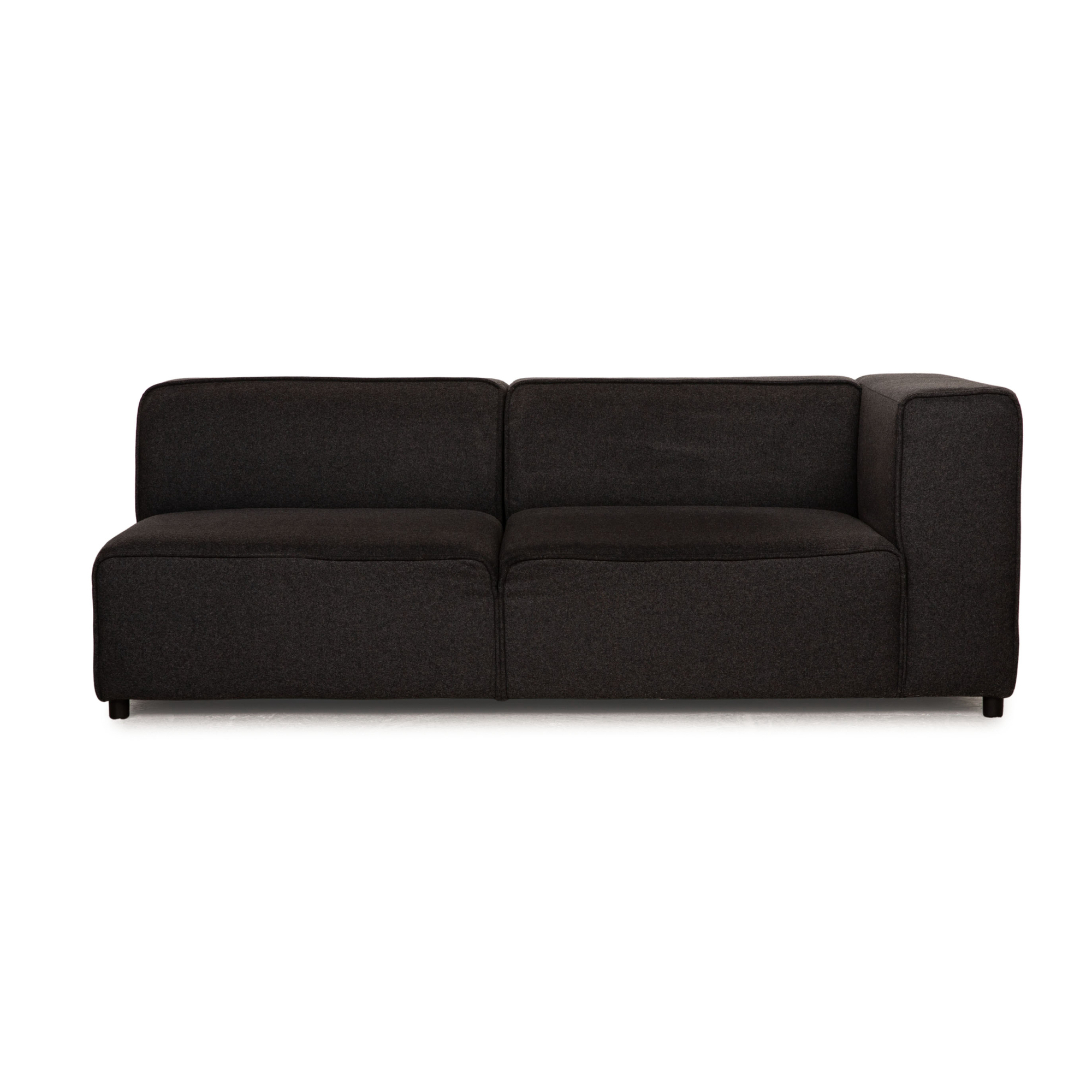 Carmo Couch 2-Sitzer Stoff Grau 0