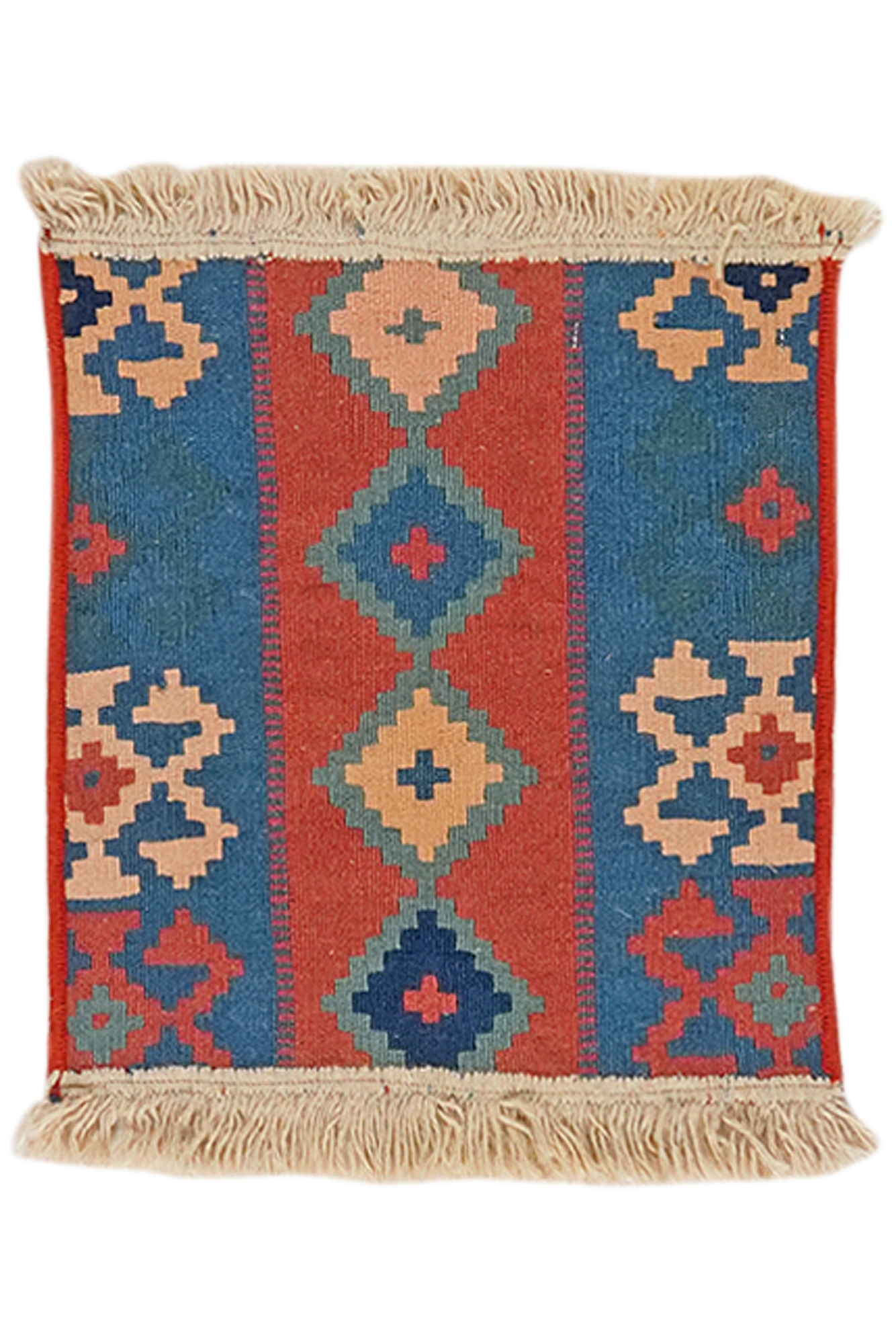 Kilim Gashgai Teppich Mehrfarbig 0