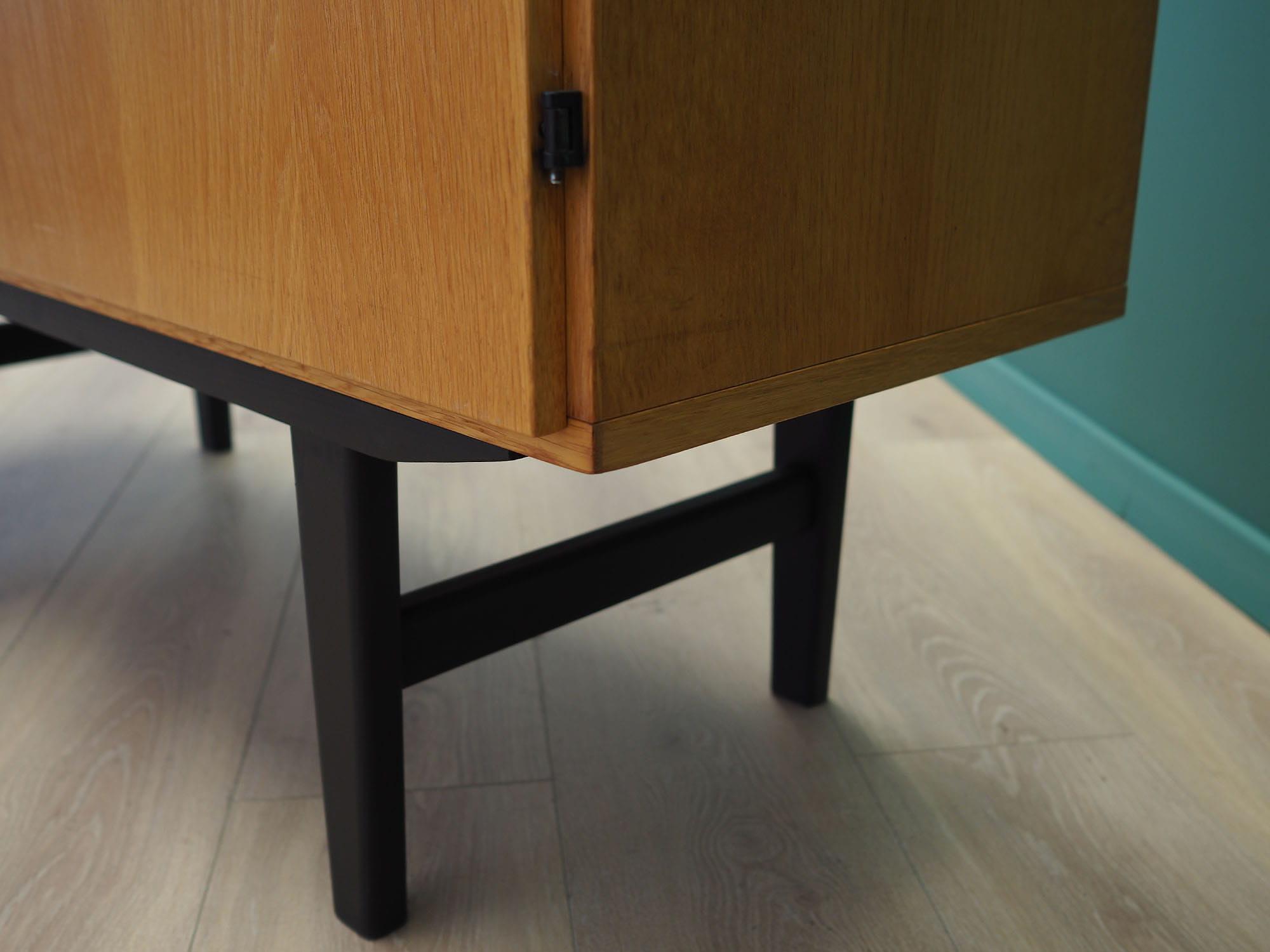 Vintage Kleiderschrank Eschenholz Braun 1970er Jahre 12