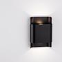 Polly LED Wall Light 2-Light Aluminum Black 4