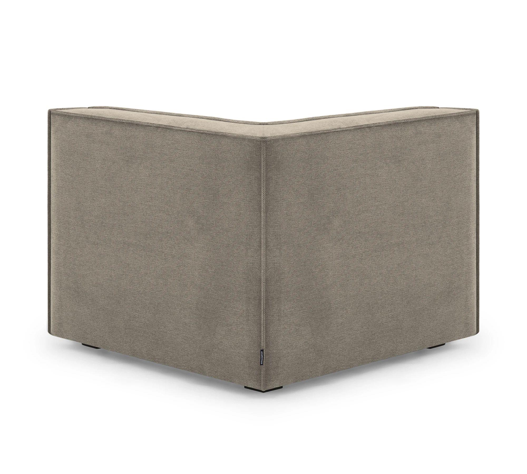 Dane 1-Sitzer Eckmodul Rechts Impression Greige 4