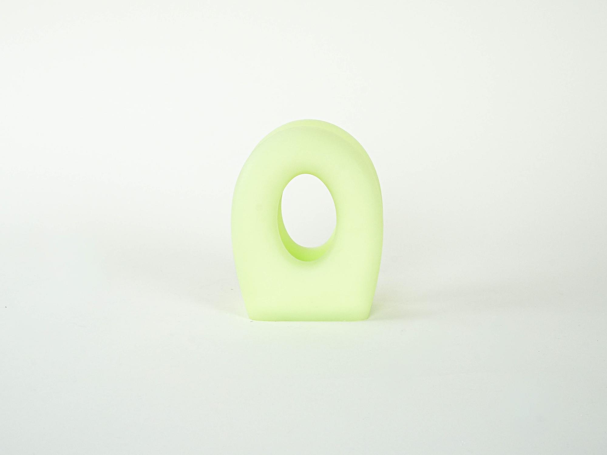 Zeitung-/Taschentuchständer Türkis 1970er Jahre 2