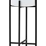 Trosa Kleine Weiß Schwarz Stand Blumentopf
 4