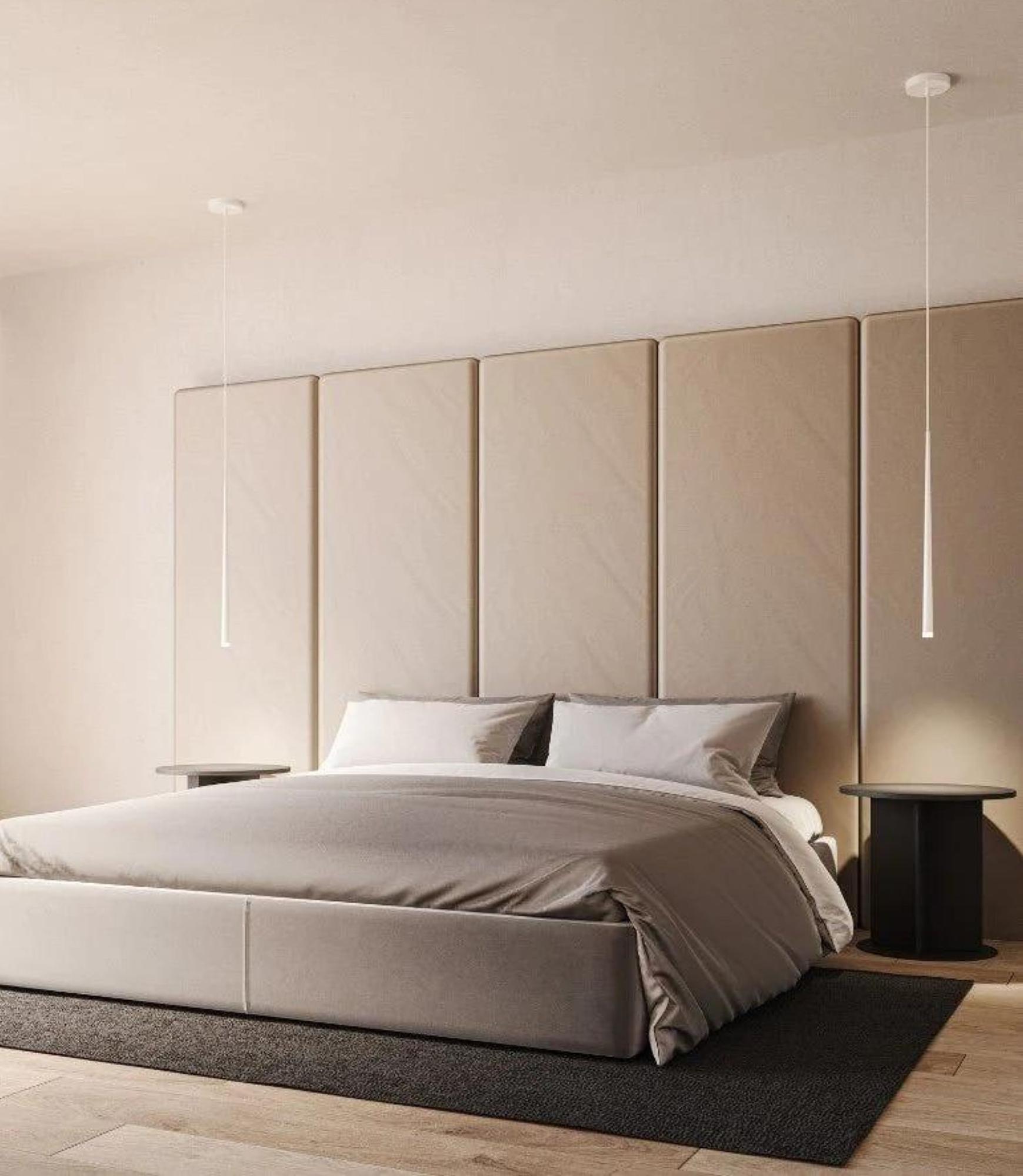 1-Flaming pendant light Hades Metal Acrylic glass White 5