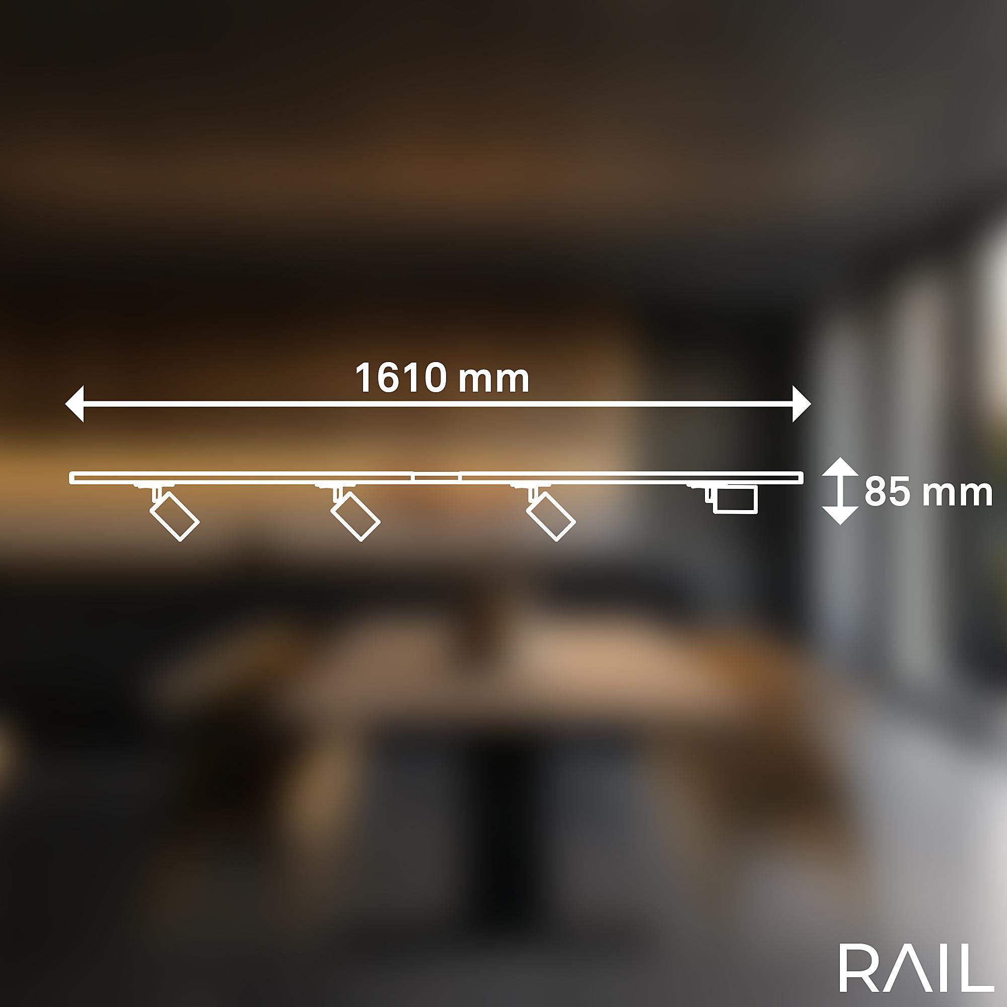 Schienensystem Rail Starterset Weiß 4