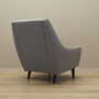 Armchair Textile Wood Grey 1970s 6