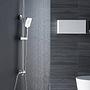 Duschsystem Bayala Square Silber 2
