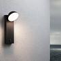 Puka Wandleuchte mit Sensor Aluminium Grau 1-flammig 3