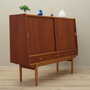 Vintage Highboard Teakholz Braun 1960er Jahre 5