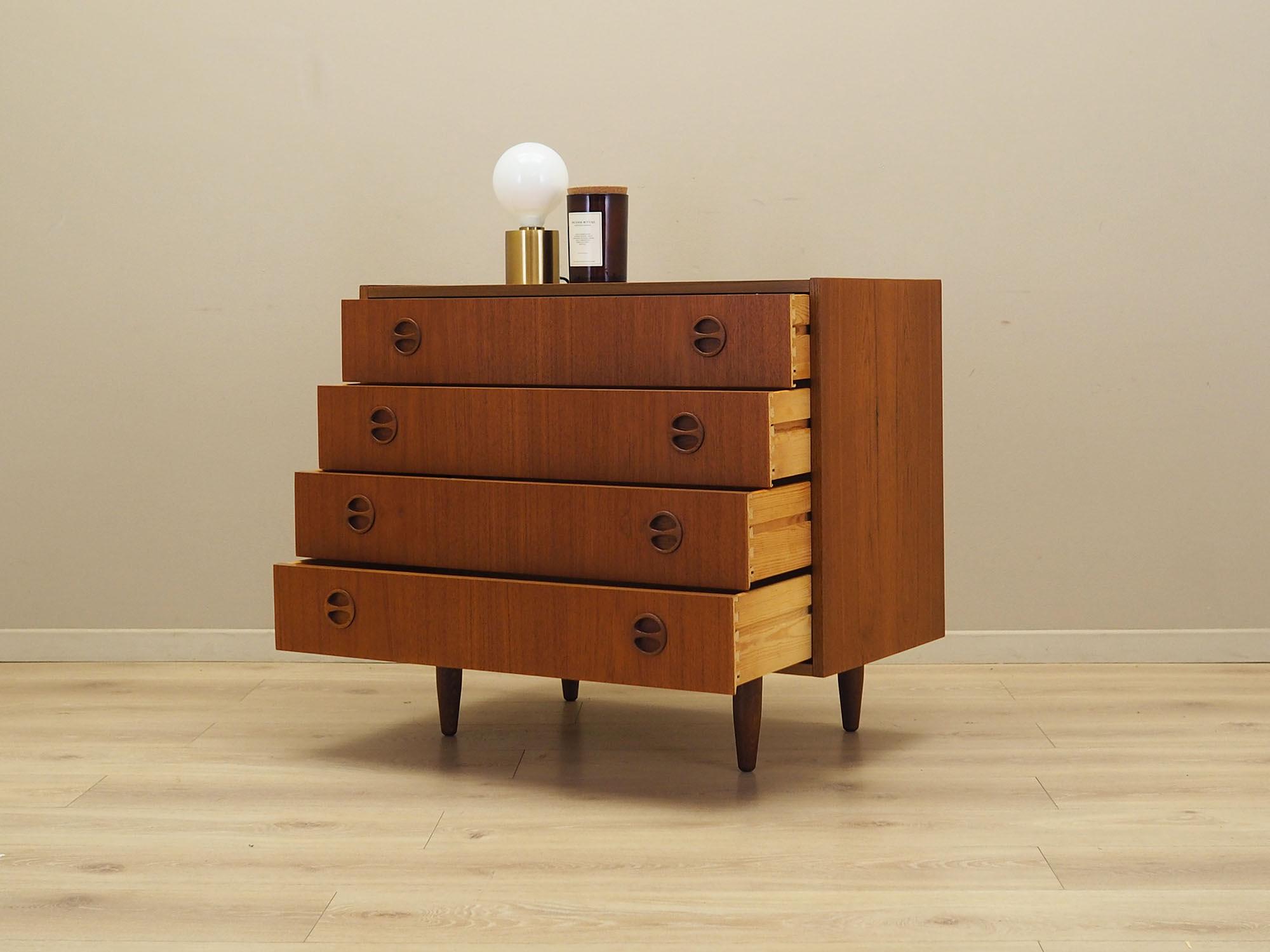 Kommode Teakholz 1960er Jahre 4