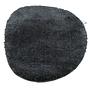 Badvorleger Cozy Bath Uni Oval Anthrazit 1