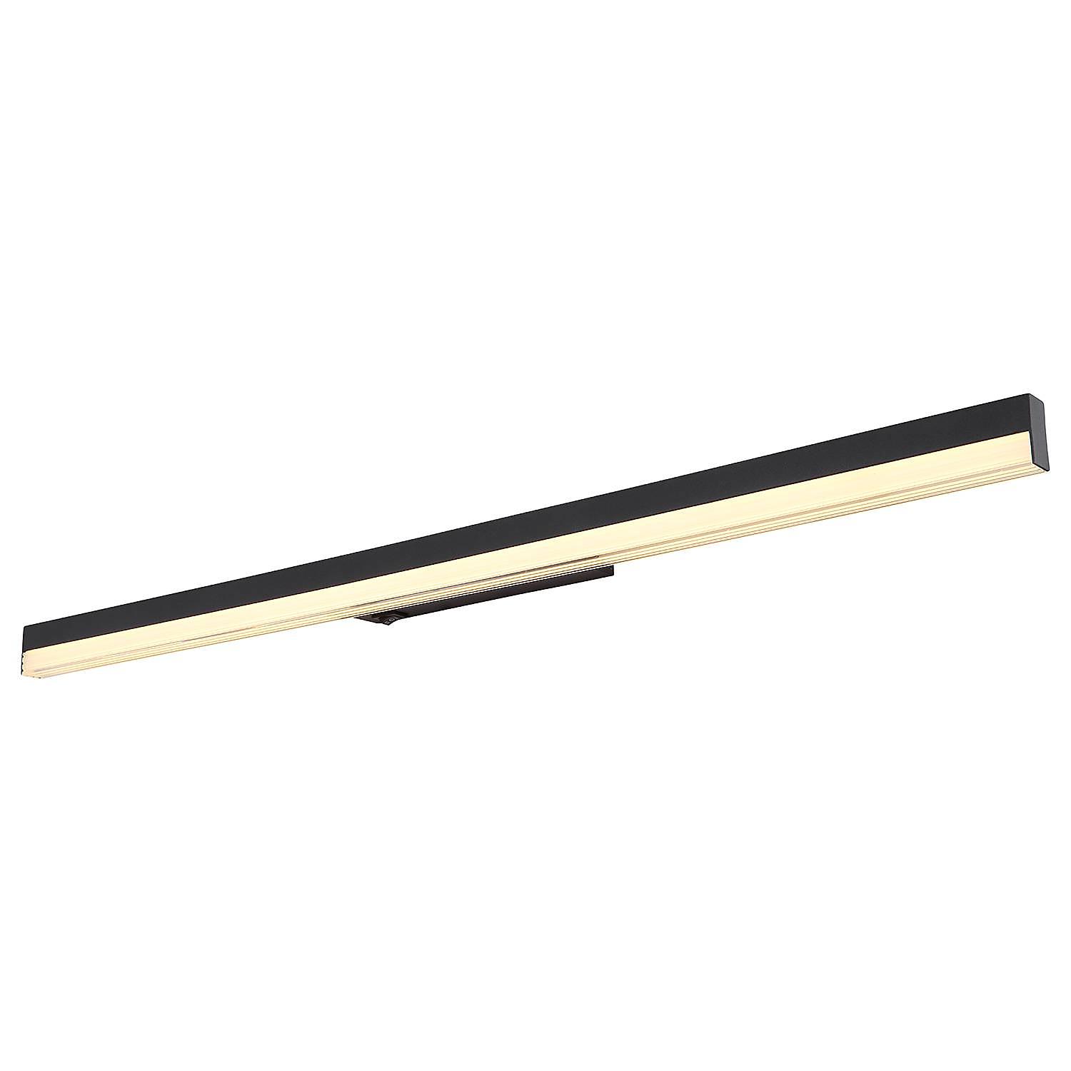 LED-Wandleuchte Sallo Schwarz 1