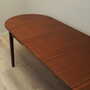 Vintage Table Mahogany Brown 1970s 5