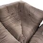 Vintage Togo Lounge Set 5-tlg. Textil Taupe 1