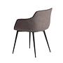 Dining chair fabric dark grey 3