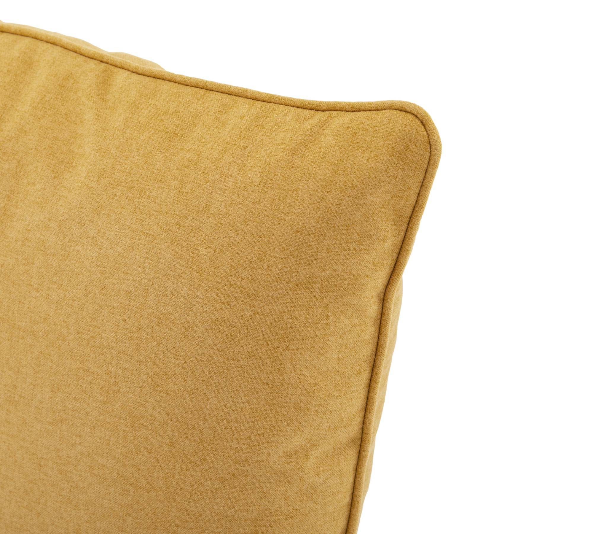 Posh Kissen Velour Lux Sunday Curry mit Daunenfüllung 2