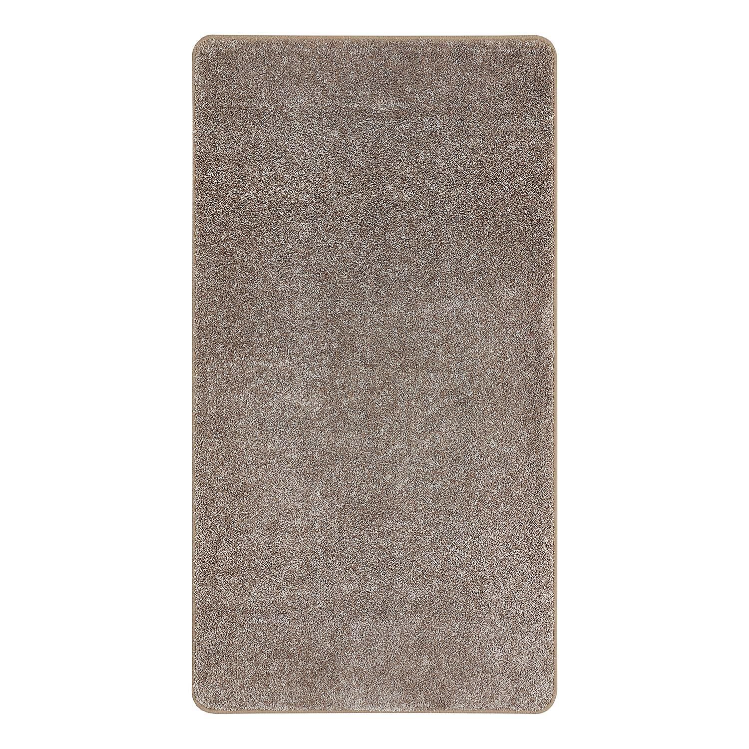 Parla Kurzflorteppich Polypropylen Taupe 57 x 110 cm 0