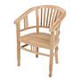 Gartensessel Rinca Teakholz Massiv Braun 0