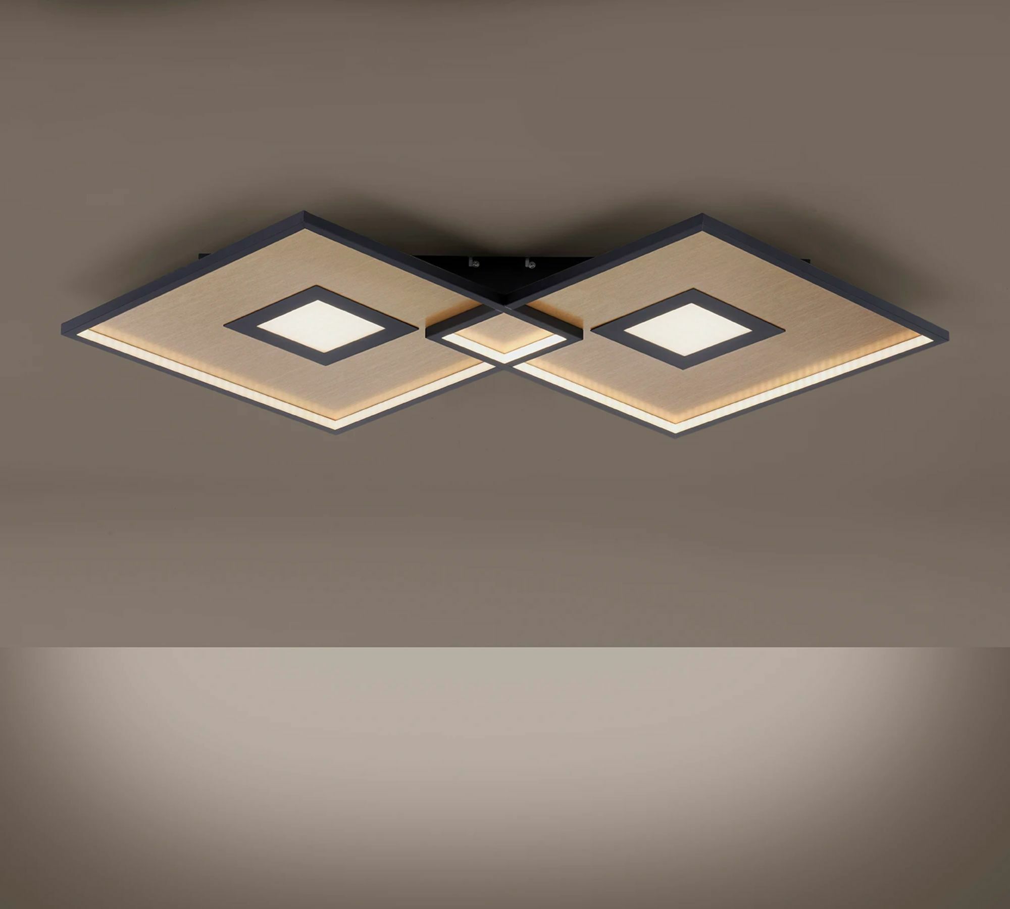 LED Deckenleuchte 1-flammig Aluminium 4