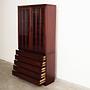 Mahogany showcase 1970 Jahre 6