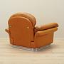 Sessel Leder Braun 1960er Jahre 6