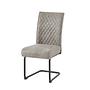 2x Volland Schwingstuhl Taupe 2