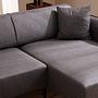 Belissimo Corner Sofa Right Dark Grey 2