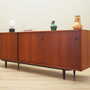 Vintage Sideboard Teakholz Braun 1970er Jahre 3