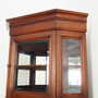 Vintage corner cabinet Oak wood Brown 1950s 6