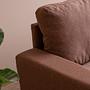 Lungo Sofa 2-Sitzer Hellbraun 6